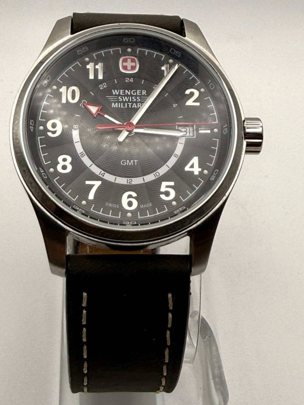 Wenger Swiss Military Mens Watch: GMT 7902X Field Working